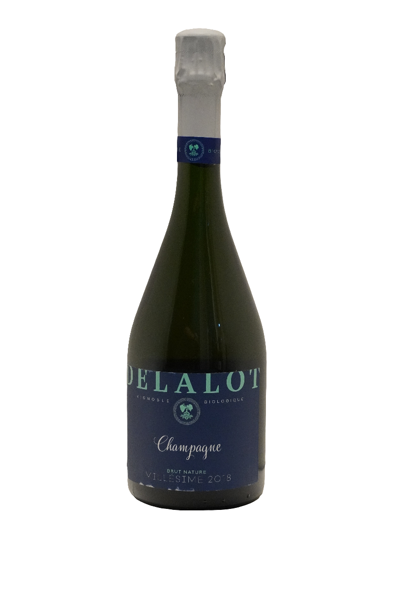 Champagne Delalot Millesime Brut Nature 2018