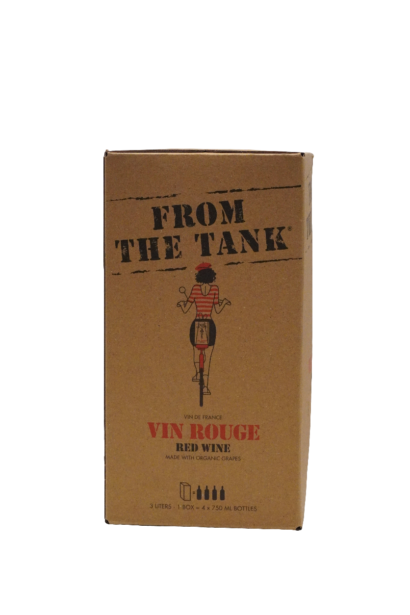 From The Tank Red Organic 3L Box