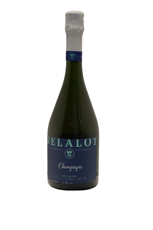 Champagne Delalot Millesime Brut Nature 2018