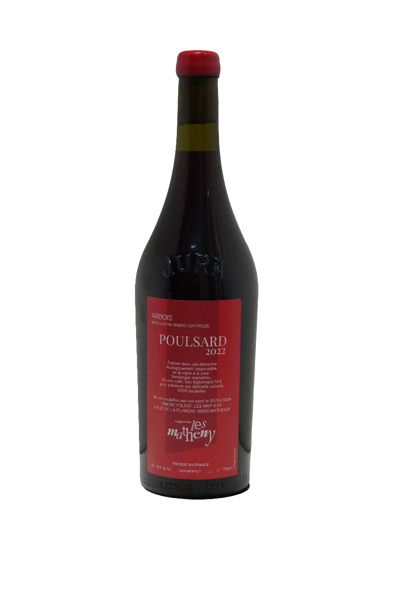 Vignerons Les Matheny Arbois Rouge Poulsard 2022